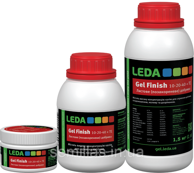 Удобрение Gel Finish (Финиш) 10-20-40+TE +ТЕ, 500 мл 90045 фото