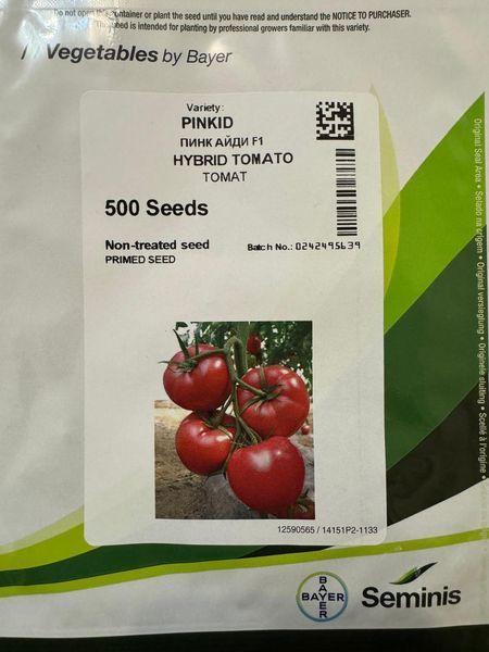 Семена томата Пінк Айді (Pink Id) F1, розовоплодного высокорослого, Seminis 90122 фото