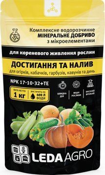 Удобрение Созревание и налив (бахчевые), NPK 17-10-32+ТЕ, 1 кг 89775 фото