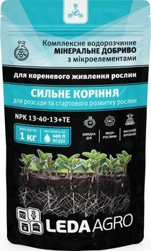 Удобрение Сильные Корни, NPK 13-40-13+ТЕ, 1 кг 89778 фото